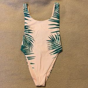 Aerie high rise one piece bathing suit - NEW
